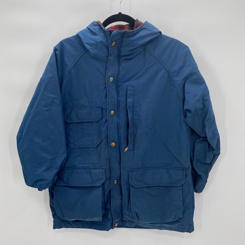 Vintage Woolrich Navy Wool Blend Lined Jacket Women’s Size M